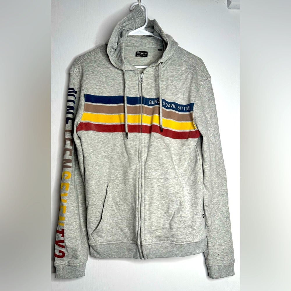 Buffalo David Bitton long sleeve hoodie. Size XS